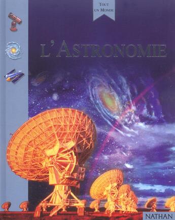 Couverture du livre « Astronomie » de Carole Stott aux éditions Nathan