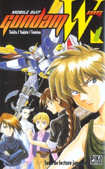 Couverture du livre « Mobile suit Gundam Wing Tome 1 » de Yoshiyuki Tomino et Koichi Tokita et Hajime Yadate aux éditions Pika