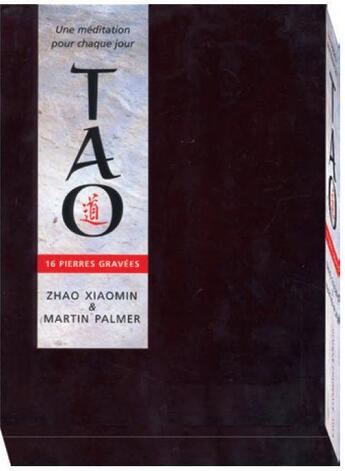 Couverture du livre « Tao ; une méditation pour chaque jour ; coffret » de Martin Palmer et Zhao Xiaomin aux éditions Guy Trédaniel