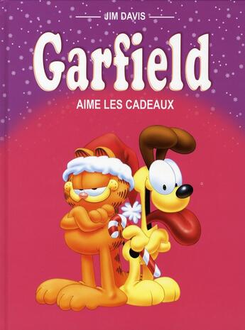 Couverture du livre « Garfield Hors-Série : Garfield aime les cadeaux » de Jim Davis aux éditions Viamedias