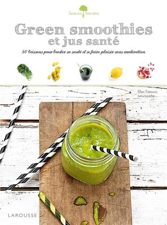Couverture du livre « Jus et smoothies santé » de  aux éditions Larousse