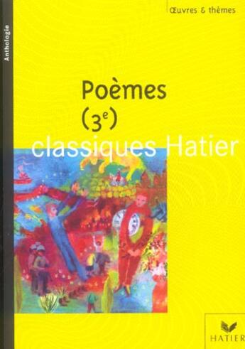 Couverture du livre « POEMES (3e édition) » de Laporte-Benichou-Mf aux éditions Hatier