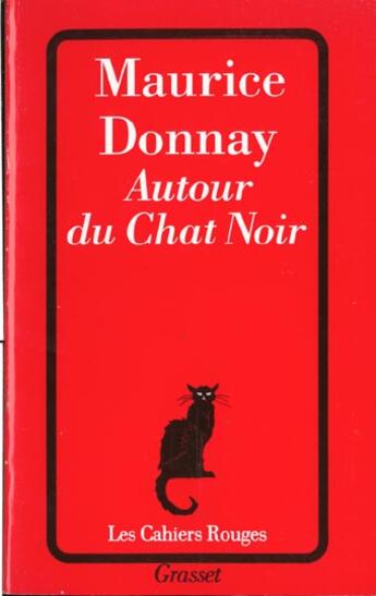 Couverture du livre « Autour du chat noir » de Donnay Maurice aux éditions Grasset Et Fasquelle