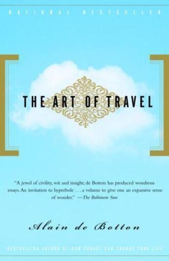 Couverture du livre « Art of travel, the » de Alain De Botton aux éditions Adult Pbs