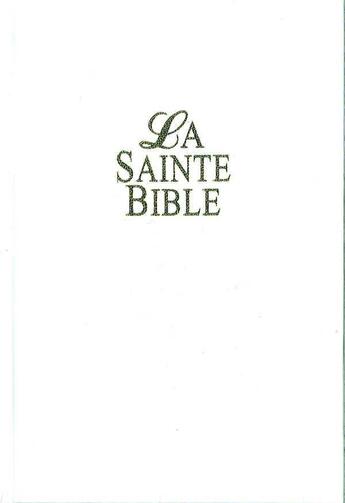 Couverture du livre « Bible vie couverture rigide blanche » de Bible aux éditions Vida