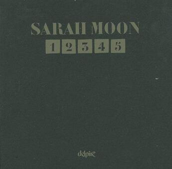 Couverture du livre « 12345 » de Sarah Moon aux éditions Delpire