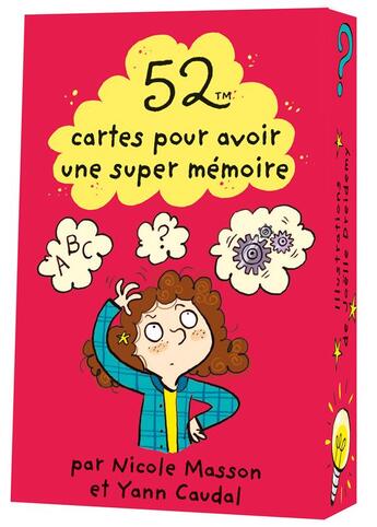 Couverture du livre « 52 cartes pour avoir une super memoirea! » de Caudal/Masson aux éditions Editions 365