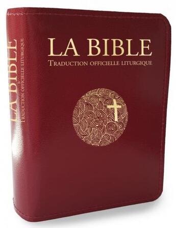 Couverture du livre « Bible de voyage zippée » de  aux éditions Mame