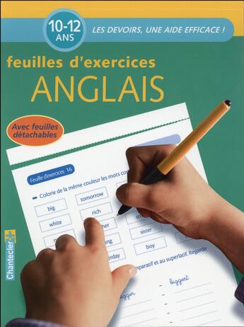 Couverture du livre « Feuilles d'exercices ; anglais » de Dijkstra-Maliepaard aux éditions Chantecler