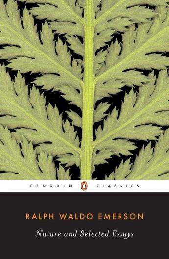 Couverture du livre « Nature And Selected Essays » de Ralph Waldo Emerson aux éditions Adult Pbs