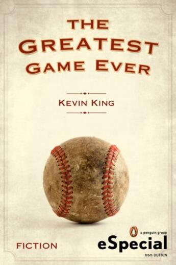 Couverture du livre « The Greatest Game Ever » de King Kevin aux éditions Penguin Group Us