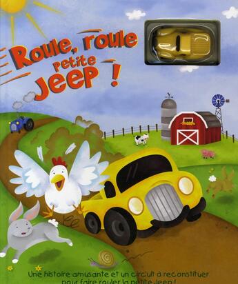Couverture du livre « Roule, roule petite jeep » de Gaby Goldsack aux éditions Hemma