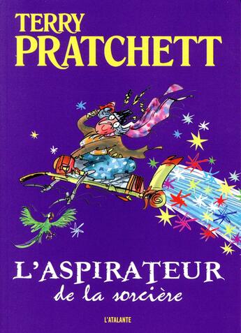 Couverture du livre « L'aspirateur de la sorcière » de Terry Pratchett aux éditions L'atalante