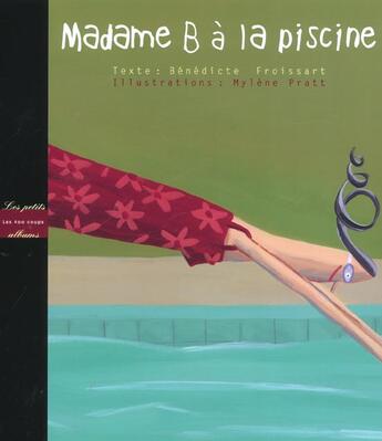 Couverture du livre « Madame b à la piscine » de Froissart/Pratt aux éditions 400 Coups