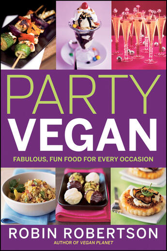 Couverture du livre « Party Vegan » de Robin Robertson aux éditions Houghton Mifflin Harcourt