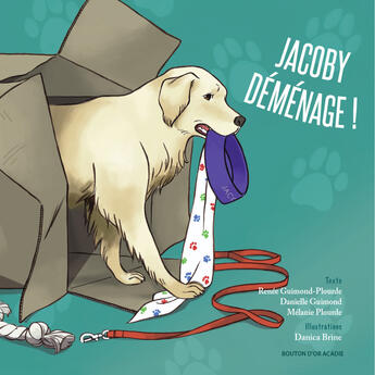 Couverture du livre « Jacoby demenage ! » de Guimond-Plourde Rene aux éditions Bouton D'or
