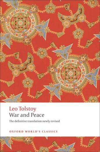Couverture du livre « War and Peace » de Maude Louise And Aylmer aux éditions Oup Oxford