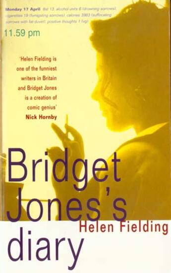 Couverture du livre « Bridget Jone'S Diary » de Helen Fielding aux éditions Pan Mac Millan
