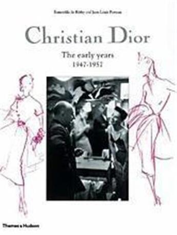 Couverture du livre « Christian dior : early years » de Rethy Perreau aux éditions Thames & Hudson