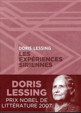 Couverture du livre « Les expériences siriennes » de Doris Lessing aux éditions La Volte