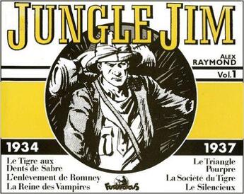 Couverture du livre « Jungle jim ; 1934-1937 » de Raymond aux éditions Futuropolis