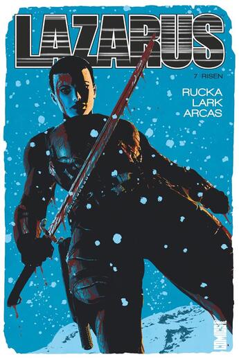 Couverture du livre « Lazarus Tome 7 : risen » de Greg Rucka et Santiago Arcas et Michael Lark aux éditions Glenat Comics