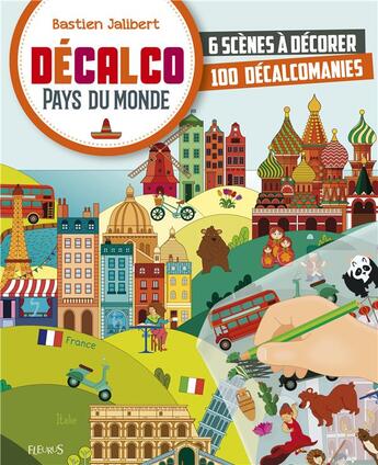 Couverture du livre « DECALCO : pays du monde » de Maud Lienard aux éditions Fleurus