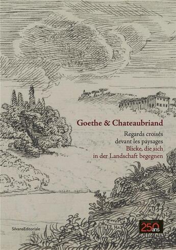 Couverture du livre « Goethe et Chateaubriand » de Bernard Degout aux éditions Silvana