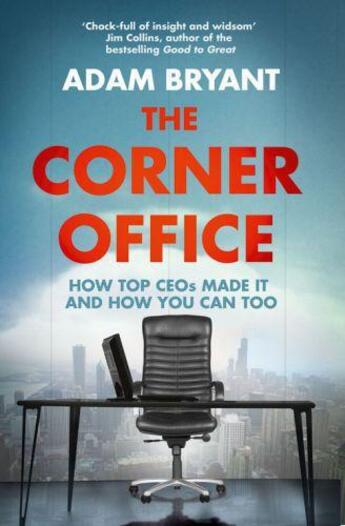 Couverture du livre « The Corner Office » de Adam Bryant aux éditions Epagine