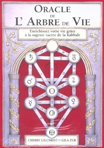 Couverture du livre « Oracle de l'arbre de vie ; coffret » de Cherry Gilchrist et Gila Zur aux éditions Vega