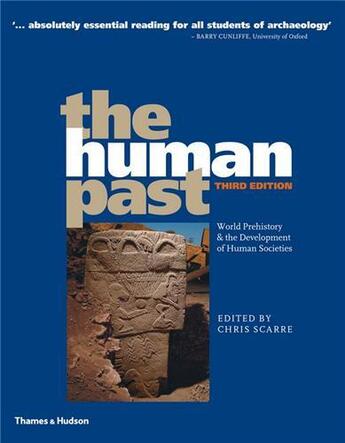 Couverture du livre « The human past (3rd ed.) » de Chris Scarre aux éditions Thames & Hudson