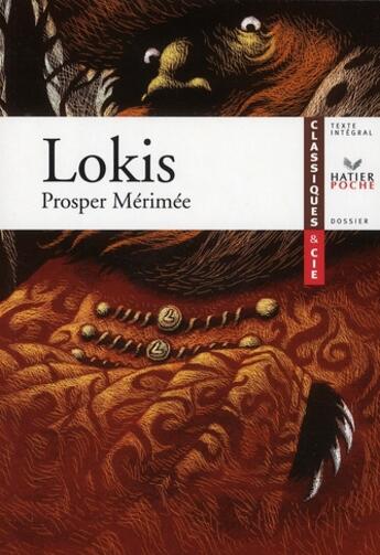 Couverture du livre « Lokis » de Prosper Merimee aux éditions Hatier