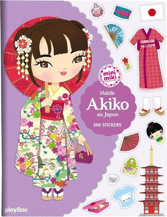 Couverture du livre « Minimiki - habille akiko au japon » de Julie Camel aux éditions Play Bac
