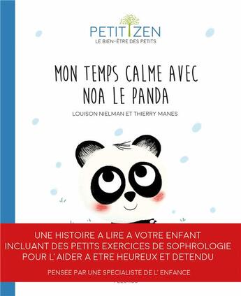 Couverture du livre « Mon temps calme avec Noah le panda » de Louison Nielman et Thierry Manes aux éditions Fleurus