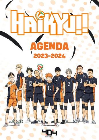 Couverture du livre « Haikyu !! les as du volley : agenda (édition 2023/2024) » de Haruichi Furudate aux éditions 404 Editions