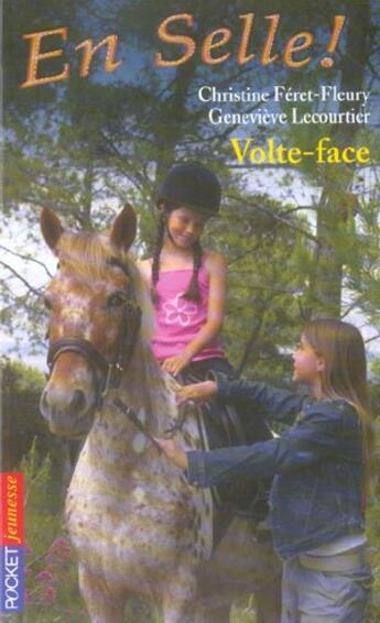 Couverture du livre « En selle t.14 ; volte-face » de Feret-Fleury C aux éditions Pocket Jeunesse