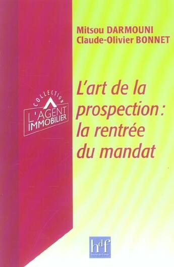 Couverture du livre « L'art de la prospection » de College aux éditions Heures De France