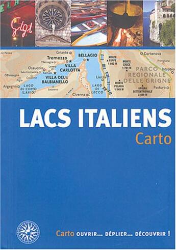 Couverture du livre « Lacs italiens » de Collectif Gallimard aux éditions Gallimard-loisirs