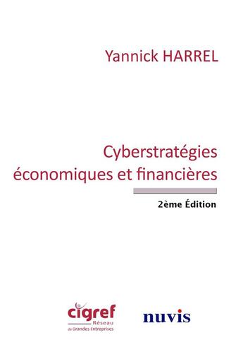 Couverture du livre « Cyberstratégies économiques et financières » de  aux éditions Nuvis