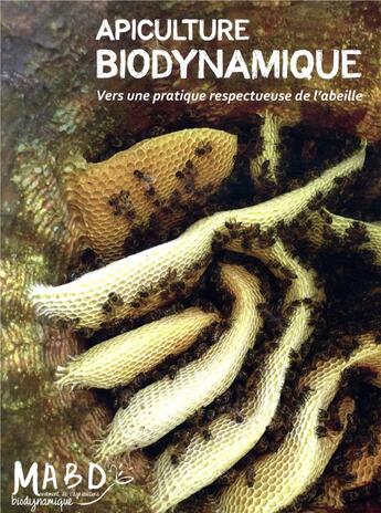 Couverture du livre « Apiculture biodynamique ; vers une pratique respectueuse de l'abeille » de Thierry Bordage aux éditions Bio Dynamique