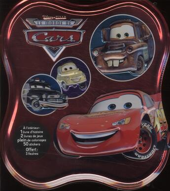 Couverture du livre « Cars ; grande boîte métal » de Disney aux éditions Disney Hachette