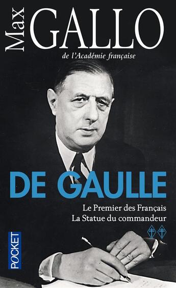 Couverture du livre « De Gaulle t.3 et t.4 » de Max Gallo aux éditions Pocket