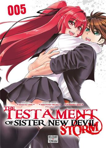 Couverture du livre « The testament of sister new devil - storm Tome 5 » de Tetsuto Uesu et Nekosuke Okuma et Fumihiro Kiso aux éditions Delcourt