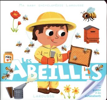 Couverture du livre « Les abeilles » de Anne Jonas aux éditions Larousse