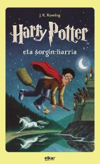Couverture du livre « Harry Potter eta sorgin-harria » de J. K. Rowling aux éditions Elkar