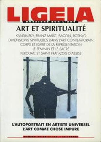 Couverture du livre « Ligeia n 29 art et spiritualite » de  aux éditions Revue Ligeia