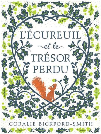 Couverture du livre « L'écureuil et le trésor perdu » de Coralie Bickford-Smith aux éditions Gallimard-jeunesse