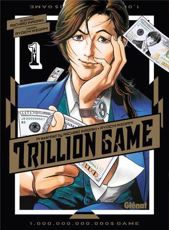 Couverture du livre « Trillion game Tome 1 » de Ryoichi Ikegami et Riichiro Inagaki aux éditions Glenat