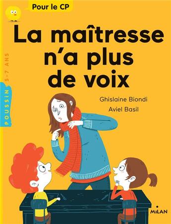 Couverture du livre « La maîtresse n'a plus de voix » de Aviel Basil aux éditions Milan