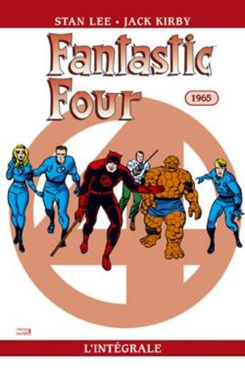 Couverture du livre « Fantastic Four : Intégrale vol.4 : 1965 » de Stan Lee et Jack Kirby aux éditions Panini